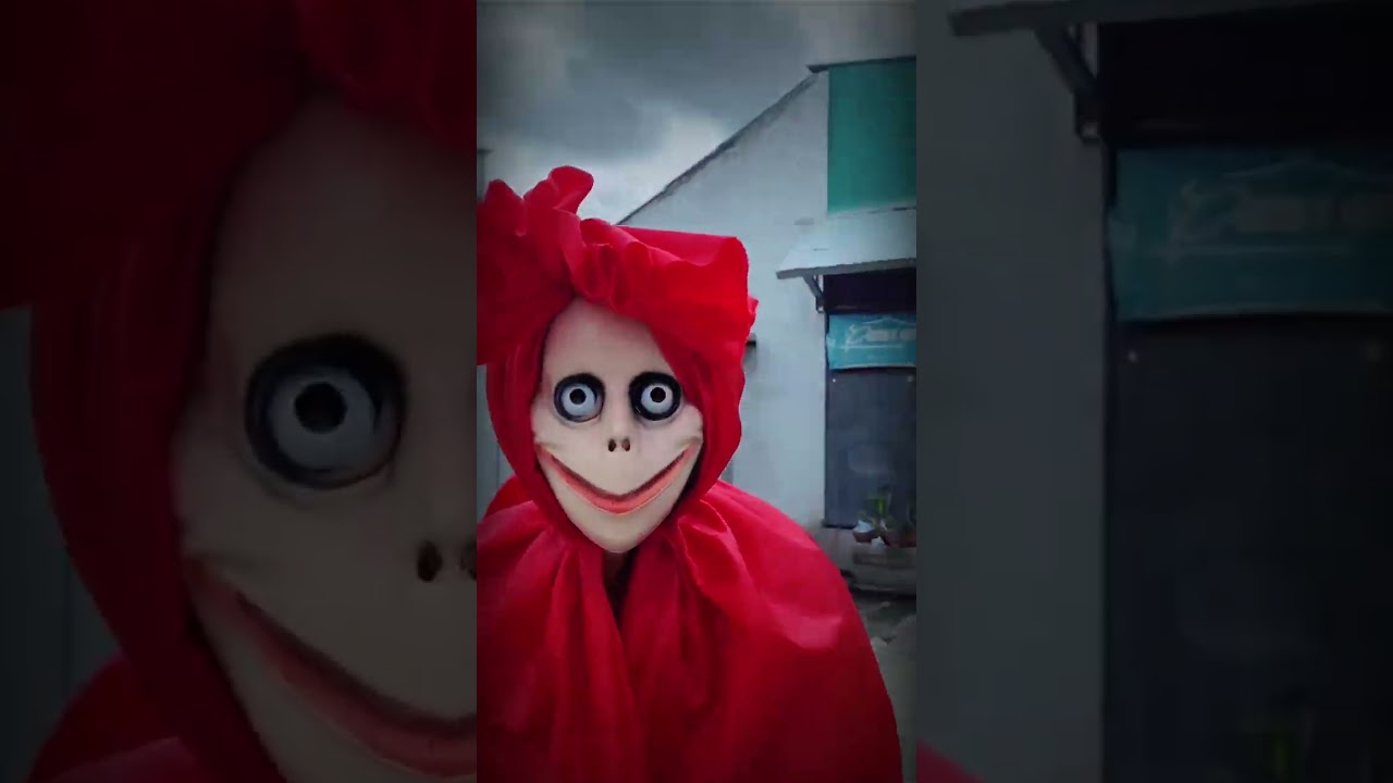 serem ada pocong merah 😱 #shorts