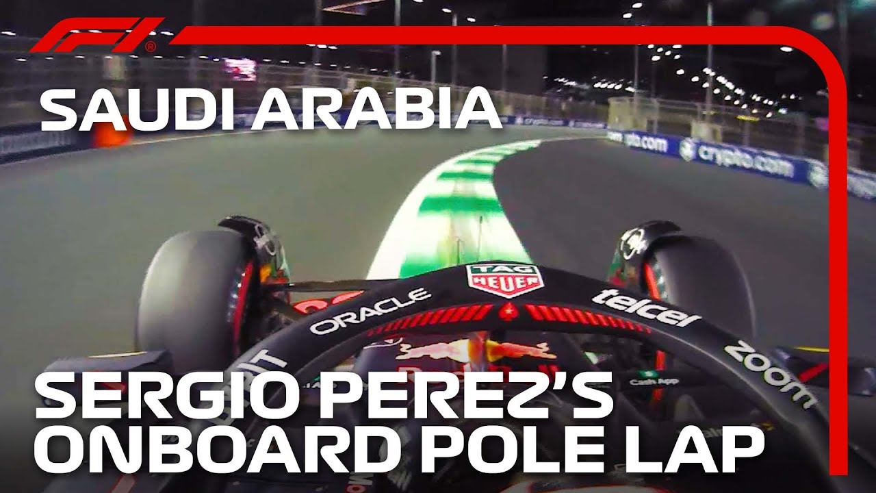 Sergio Perez's Pole Lap | 2023 Saudi Arabian Grand Prix | Pirelli