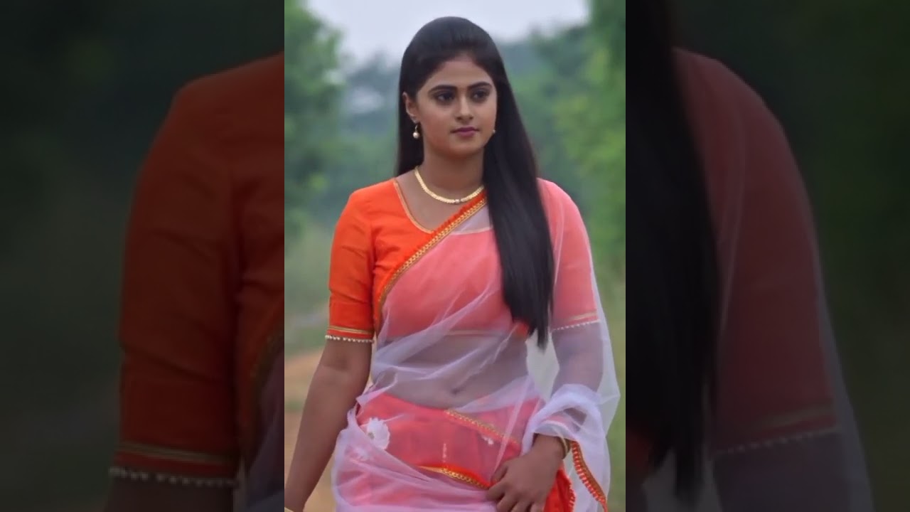 serial actress saree navel