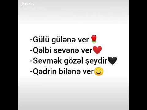 Sevgiye aid sözler