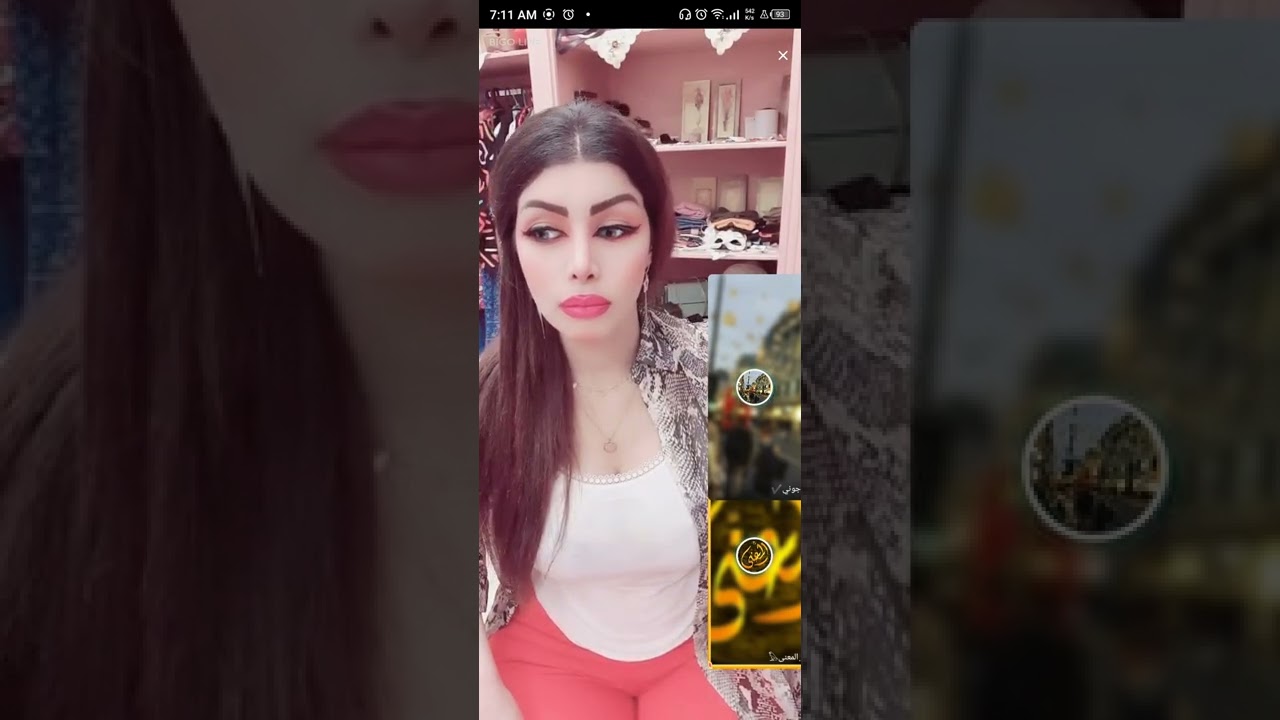 sexy Arab lady on bigo live
