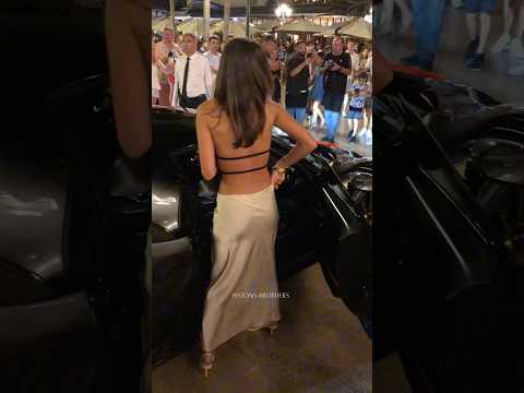Sexy Arab model getting out her Ferrari in style at Monaco #billionaire #monaco#luxury#lifestyle#fyp