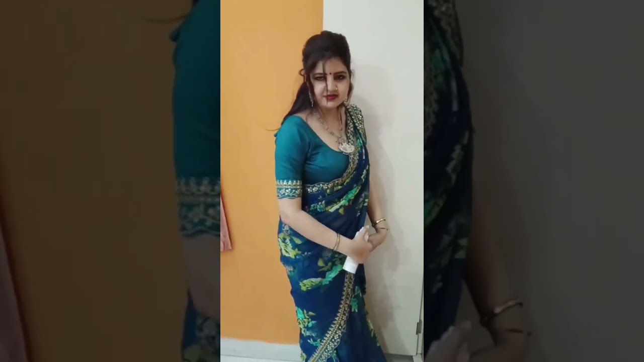 Sexy bhabhi | saree | hot blouse| desi indian bhabhi | #shorts #viralreels #explore #bhojpuri #bhfyp