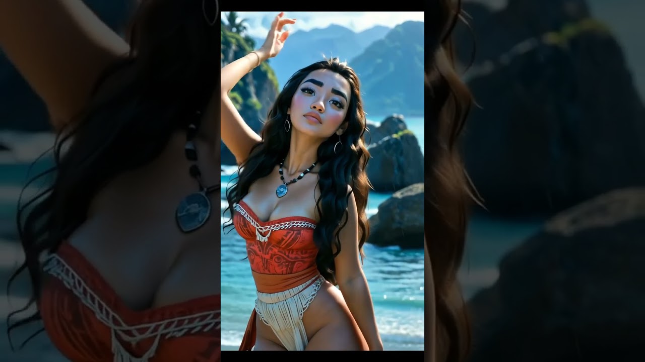 Sexy Moana AI Generated