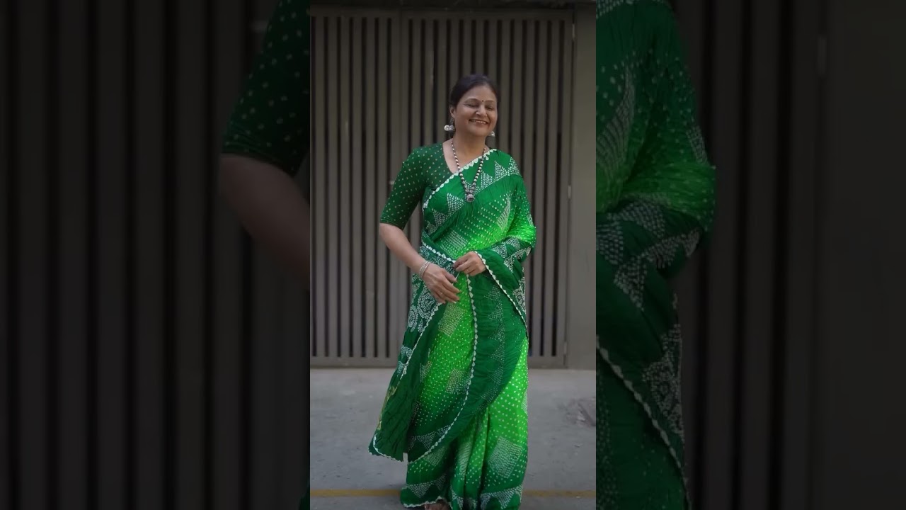 Sexy south indian mallu aunty showing sexy body in green saree and seducing young boy for sex