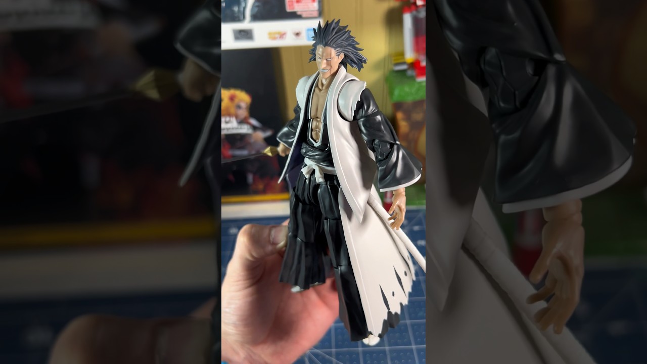 SH FIGUARTS KENPACHI ZARAKI IS HERE!! #bleach #kenpachi #ichigo #shfiguarts #anime #actionfigures