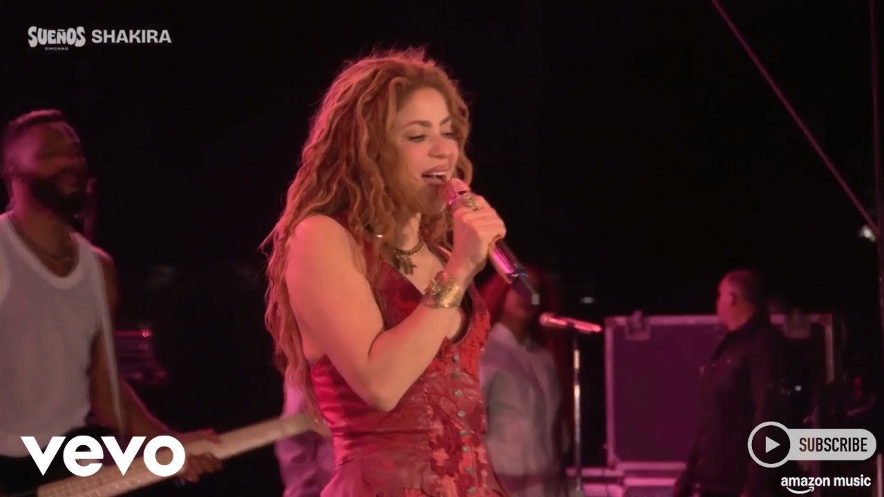 Shakira - Underneath Your Clothes (Live from Sueños Festival)