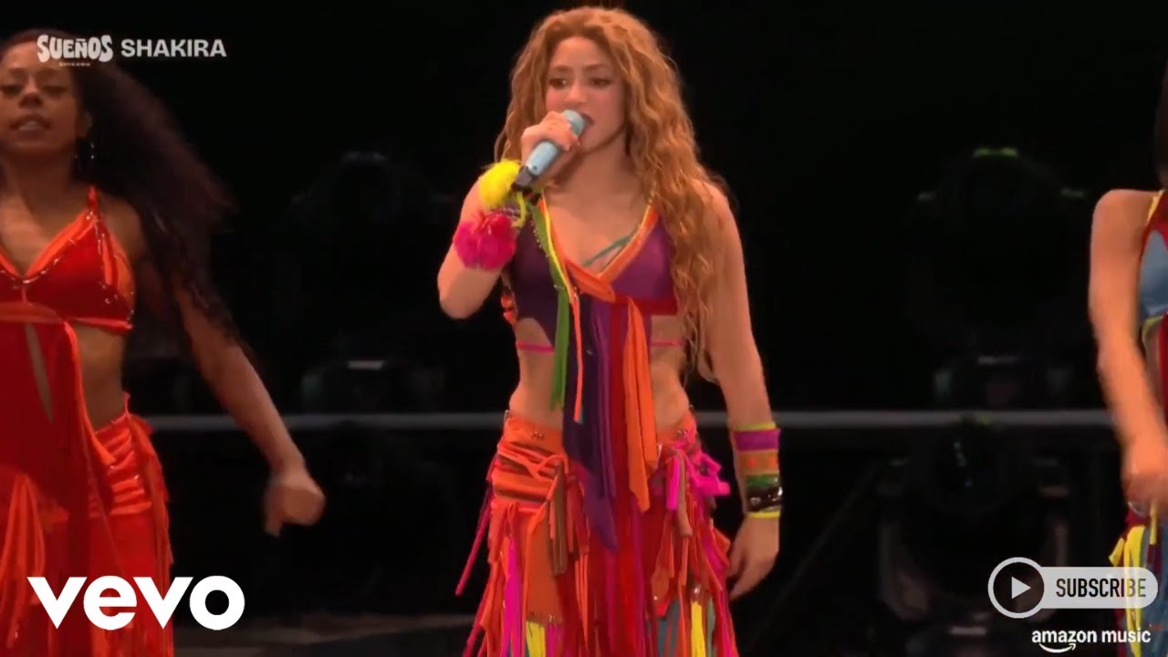 Shakira - Waka Waka (This Time for Africa) (Live from Sueños Festival)