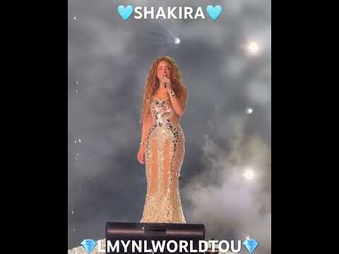 🩵SHAKIRA🩵NOBILITY LOVE SWEETNESS, 1 MADNESS OF BEING HUMAN X#lmynlworldtour#montreal#concerts#usa...