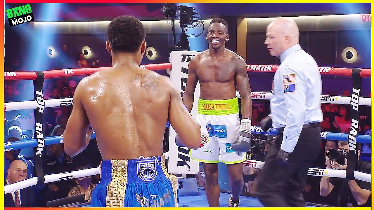 Shakur Stevenson (USA) vs Jeremiah Nakathila (Namibia) - Boxing Highlights HD
