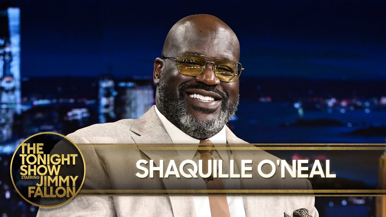 Shaquille O'Neal Lies to Jimmy About His Abrupt Exit on Live TV; Talks Docuseries Power Moves