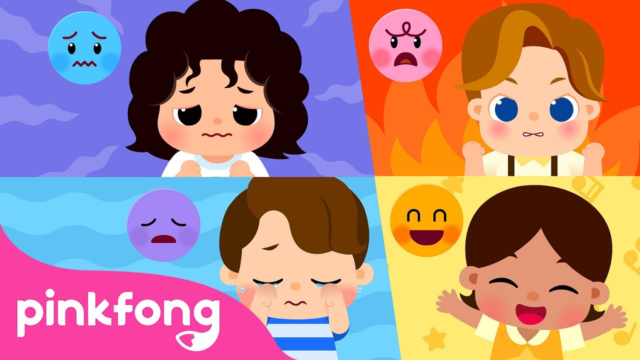 Share My Emotions 😁😢 | Healthy Habits for Kids | Good Manner Songs | Pinkfong Songs for Children