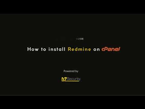 [Shared Hosting] How to install redmine on cPanel