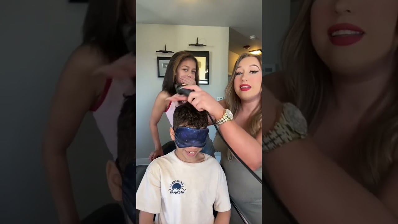 Shaving son BALD Prank gone WRONG! 🤣