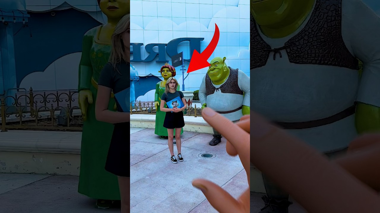 She jealous of Shrek 👀