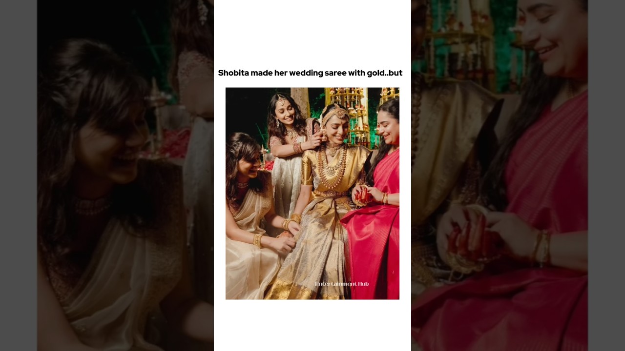 She made her saree with their special moments💔🥹 #bollywood #samantha #wedding #tamil #love