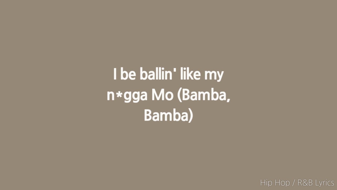 Sheck Wes - Mo Bamba (Lyrics)