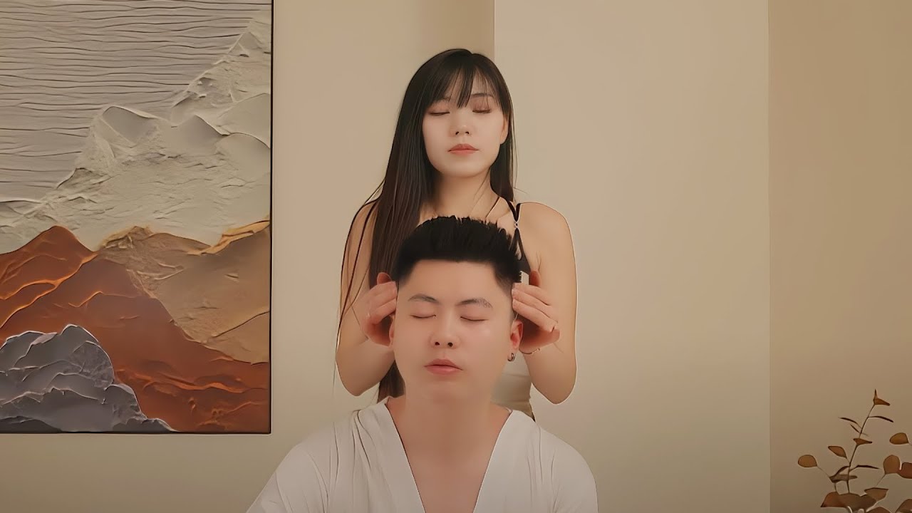 She's the funniest girl I've ever met.ASMR/soft,massage/No.77