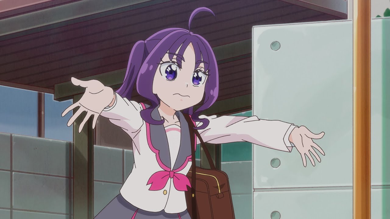 Shigure Kokoro (Cure Kyun Kyun) being cute dork - Kimi to Idol Precure 06