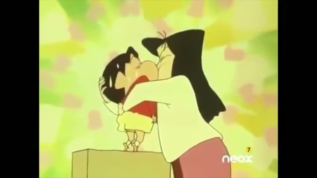 shin Chan kiss   |shin chan best scean | shinchan deleted videos| #29