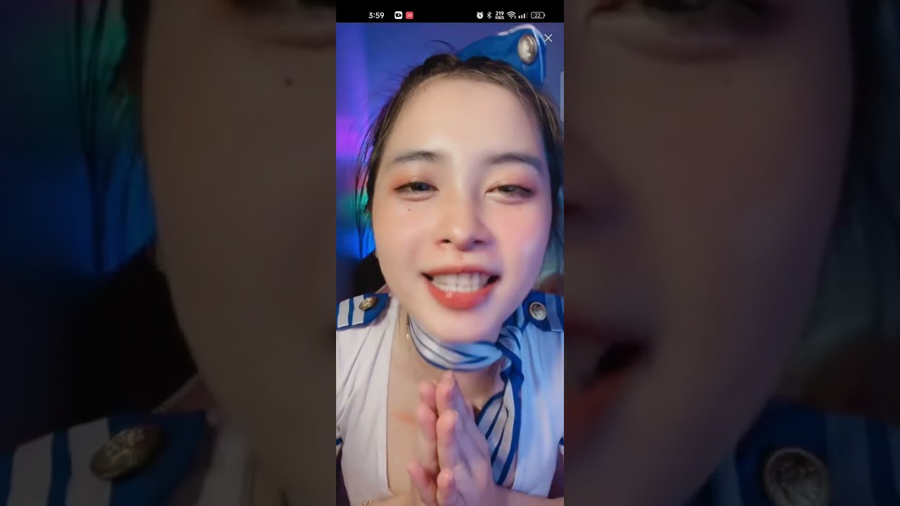 Shin Tay Ha Nho Bigo Live Sexy Viet Girl Hotlive Flight Attendant Outfit