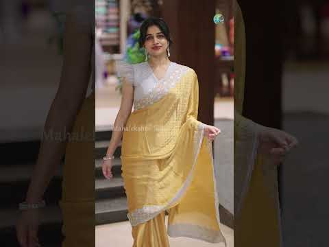 Shine different this season!✨ Explore our latest fancy sarees – bold colors and perfect drapes.