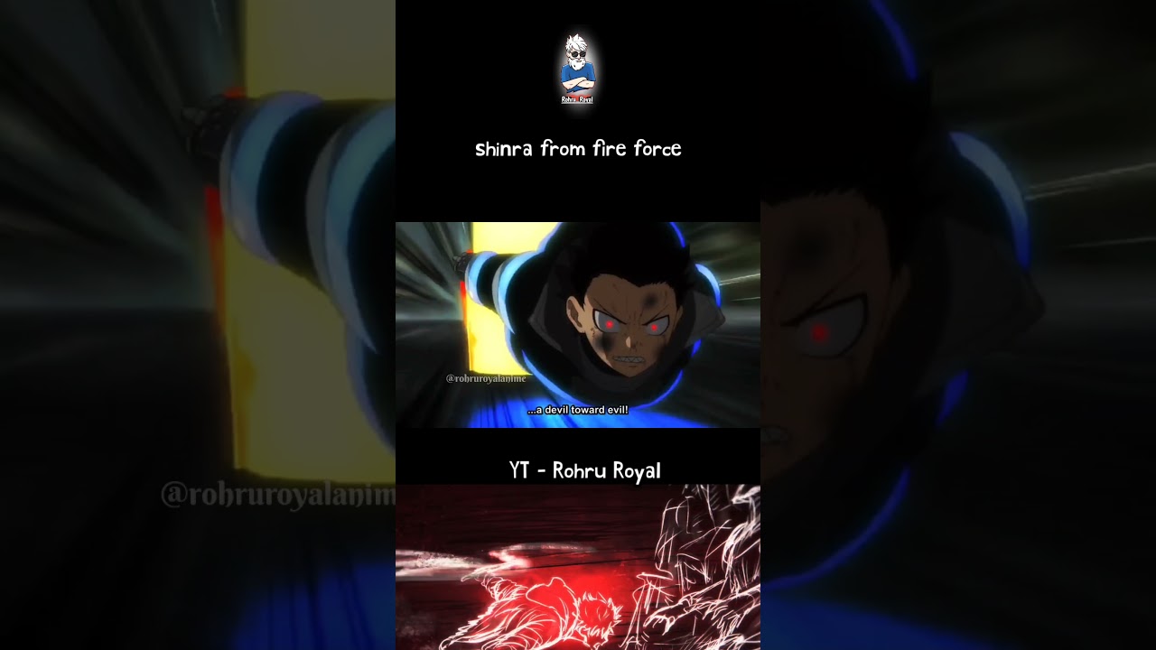 shinra edit || anime badass moment edit shorts