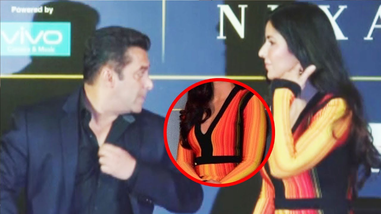 SHOCKING! Salman Khan Tells Katrina Kaif To Cover Her Cleavage
