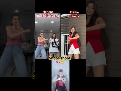 Shoot shoot / Elias TikTok dance trend - Herlene Budol vs. Ericka Pineda #ytfeedshorts #shorts
