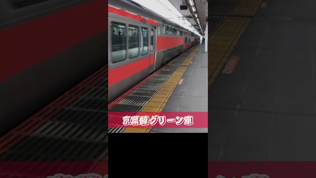 【ウソ電】京葉線・武蔵野線特集　#short #京葉線 #武蔵野線 #ウソ電 #グリーン車 #e233系