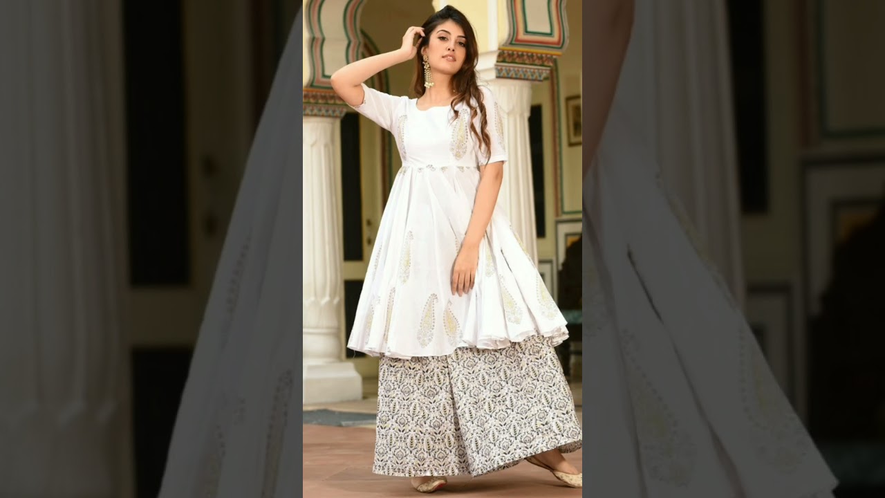 Short frock with plazo designs #decor#designs#decorations# ideas#shorts#yt shorts