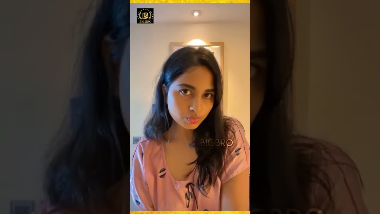 #Shorts | Actress Srushti Dange Cute Moments 😍😍| Big Bro