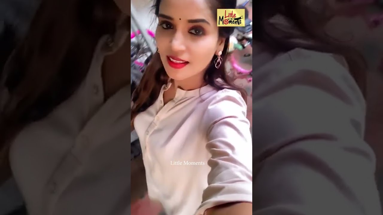 #Shorts | Serial Actress subhageet Cute Moments In Shooting Spot😍🔥 | Little Moments