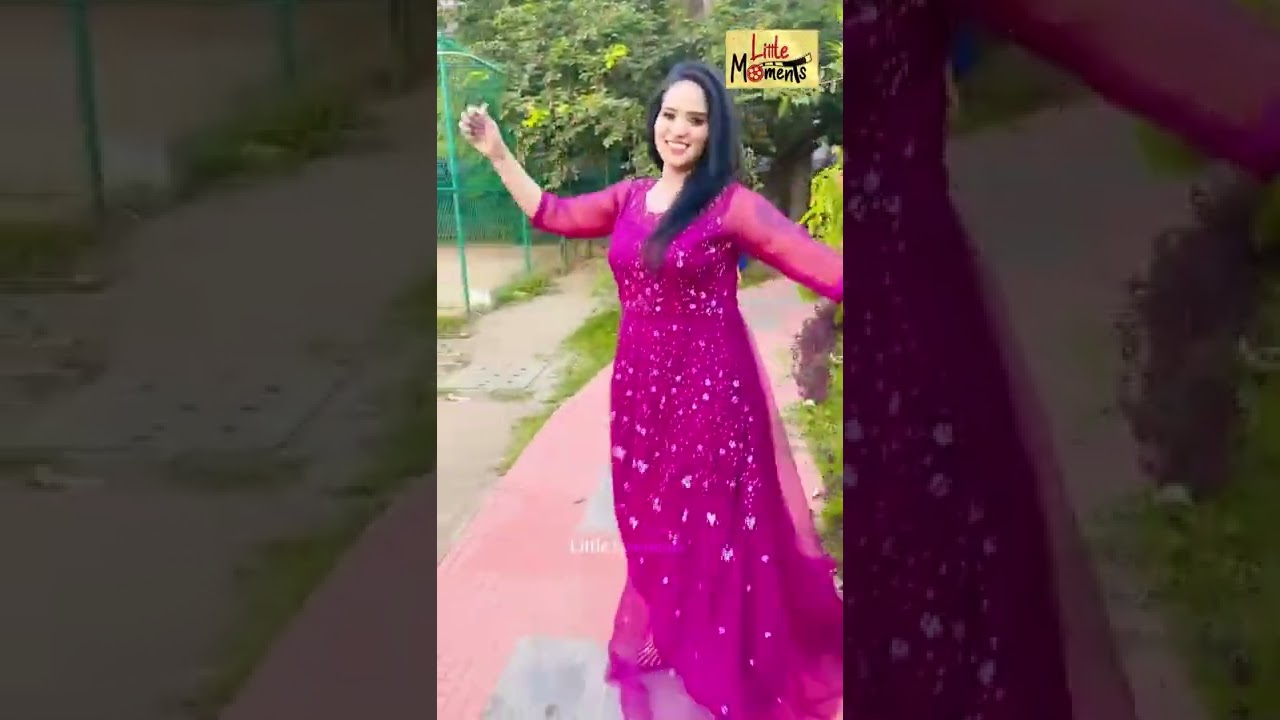 #Shorts | Serial Actress SubhaGeetha  Cute Dance 😍🔥 | Little Moments