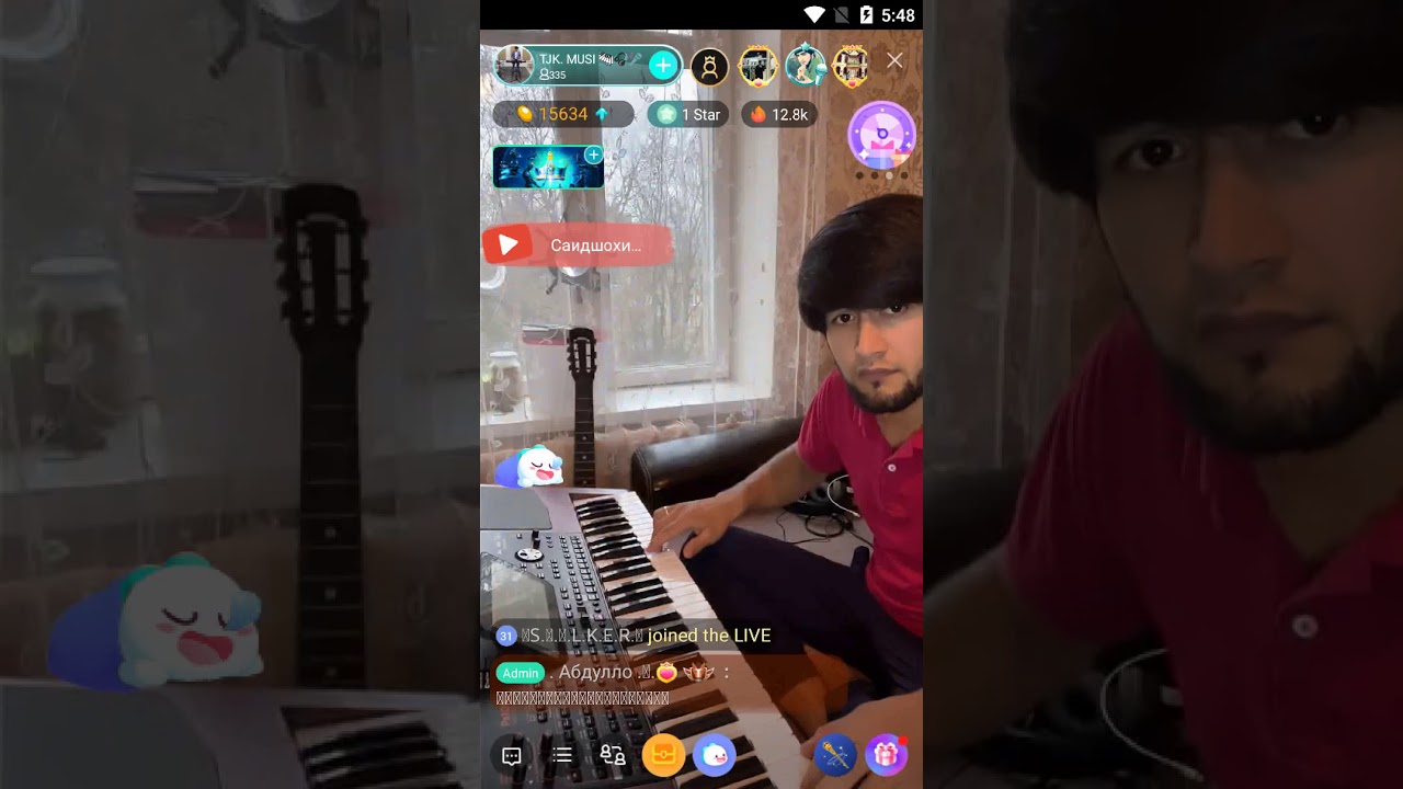 #Shorts BIGO LIVE - Happy Piano Song