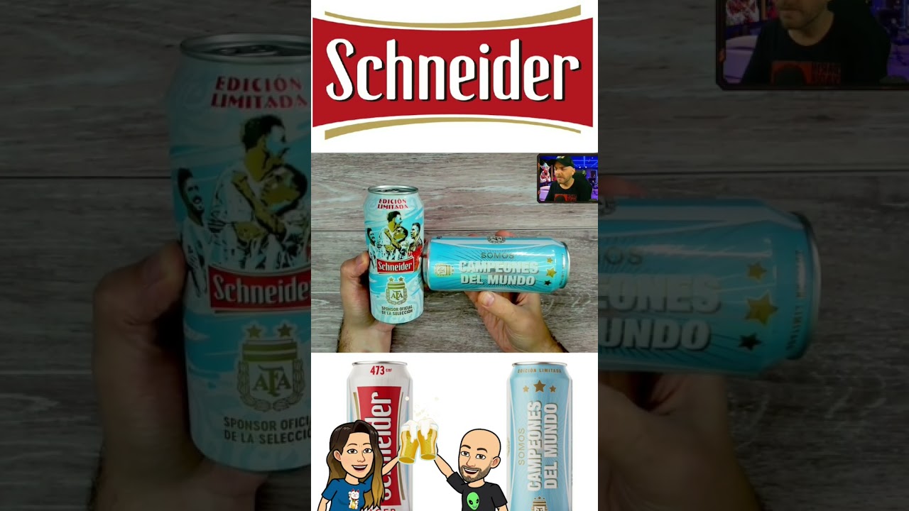 #shorts Cerveza Schneider edición limitada