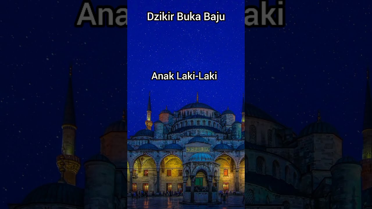 #Shorts Dzikir Buka Baju dari Ustadz Haikal bin Husen Al Amry