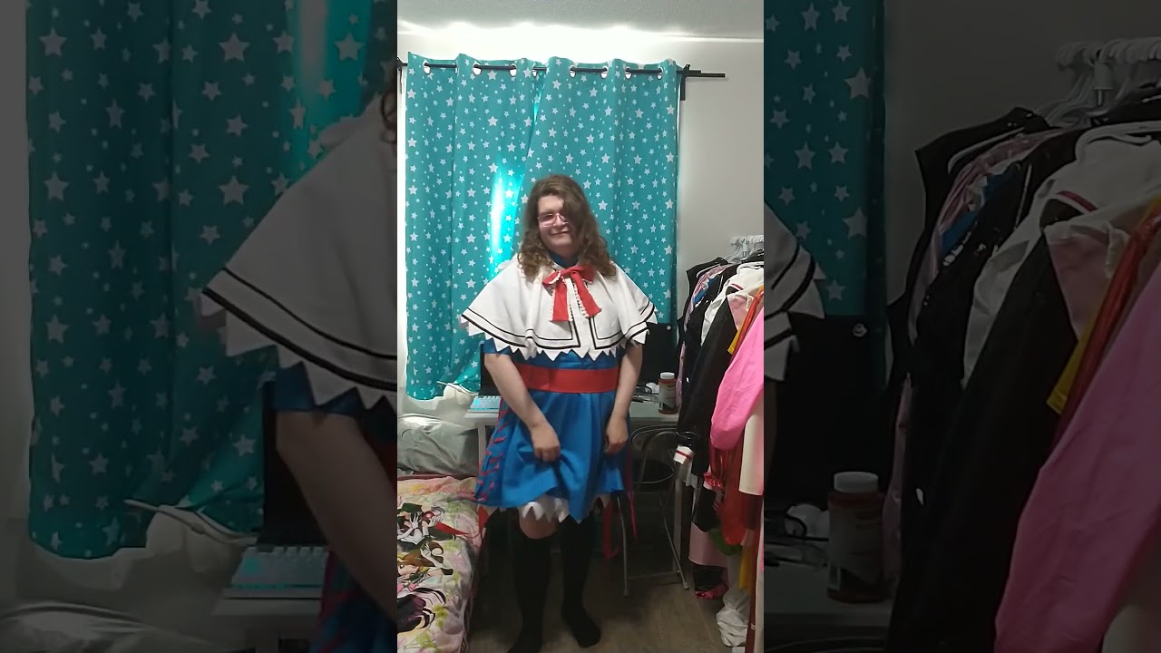 #shorts Touhou Alice Margatroid Cosplay Twirl