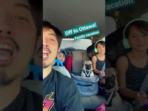 オタワ家族旅行に行ってきます#shorts