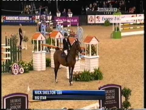 Show jumping horse poop
