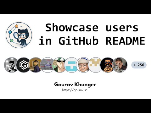 Showcase Your GitHub Repository’s Users in the README [under 5 Mins]