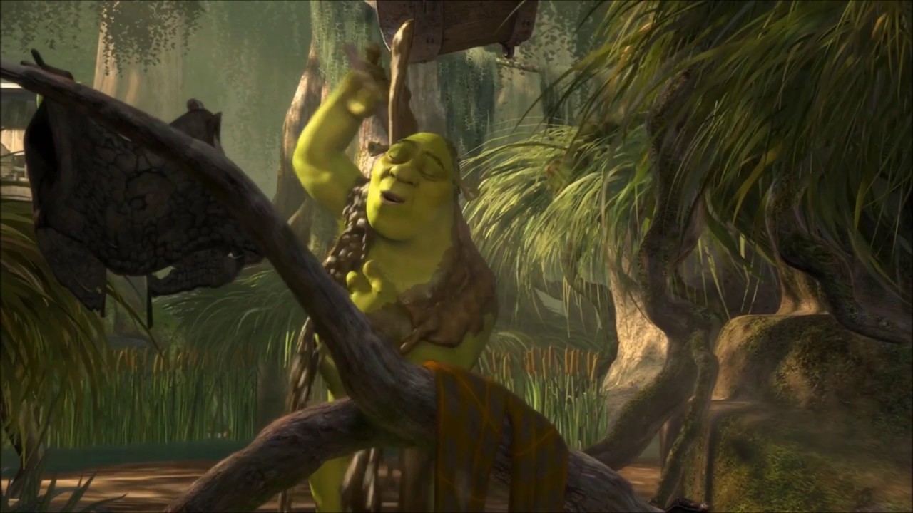 Shrek Mud Shower