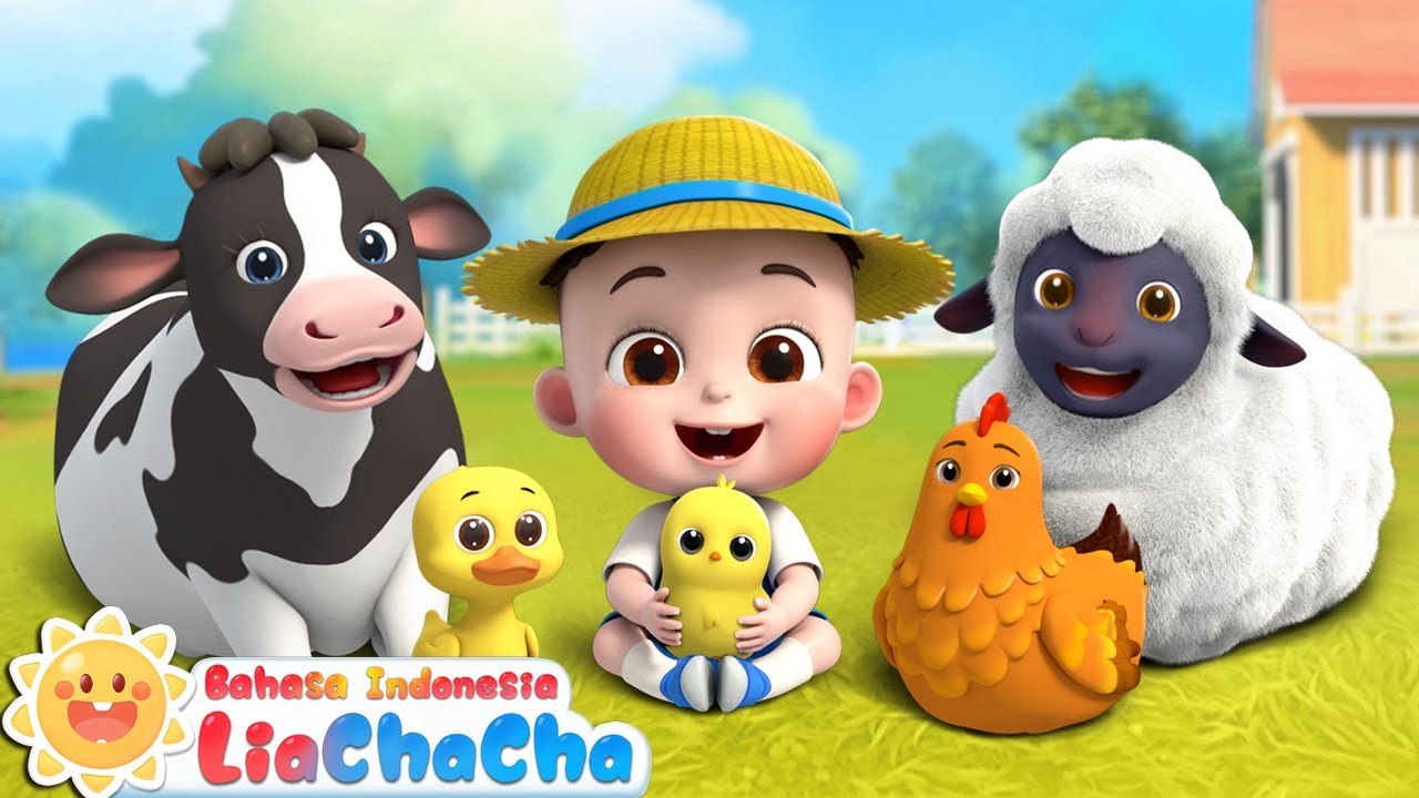 Si Imut Berkunjung ke Peternakan | Lagu Hewan Ternak🐄 | Lagu Anak-anak | LiaChaCha Bahasa Indonesia