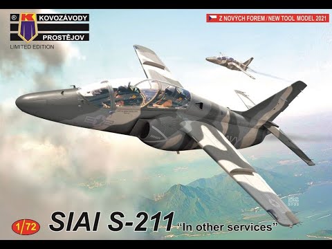SIAI-Marchetti S.211 1:72 KP Scale Model Kit VIDEO REVIEW
