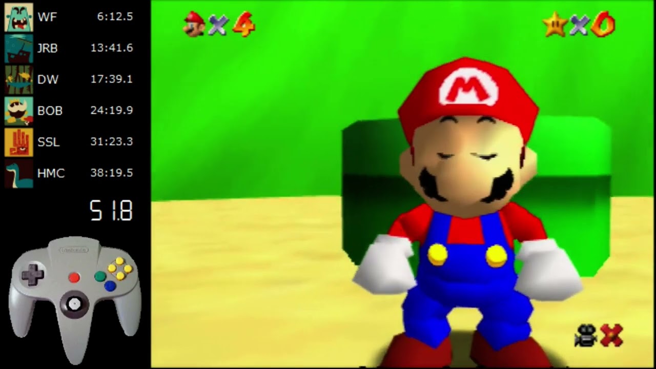 Siglemic SM64 Stream - 11-18-2013