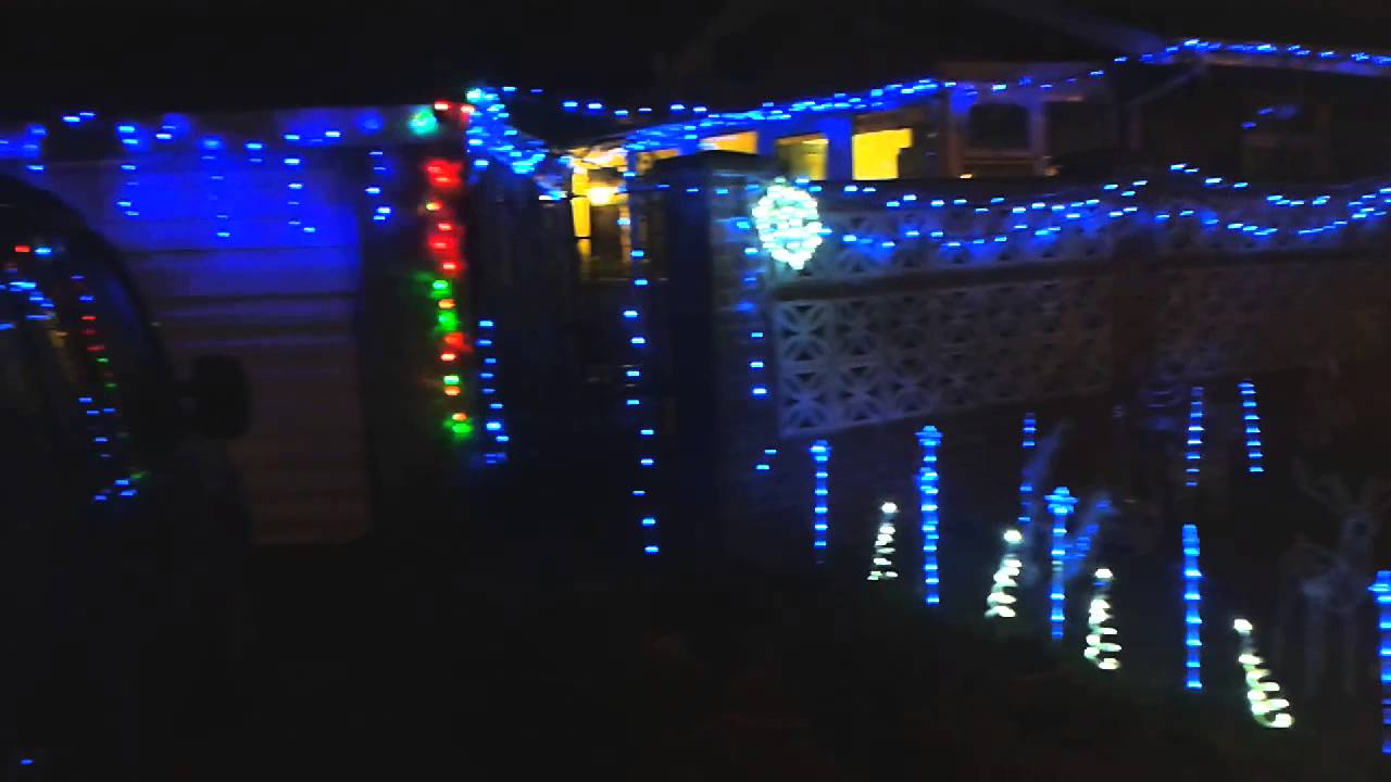 Simon's  Christmas lights