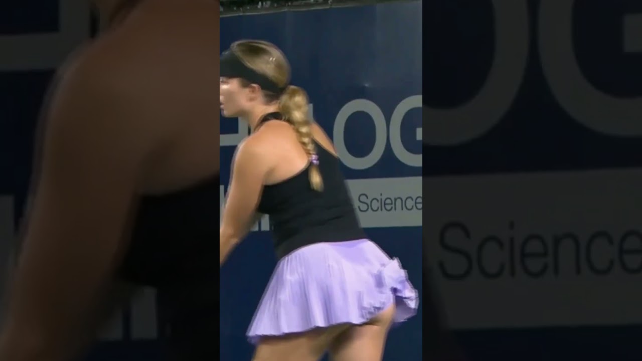 Simply delicious  Danielle Collins #shorts #tennis  😋