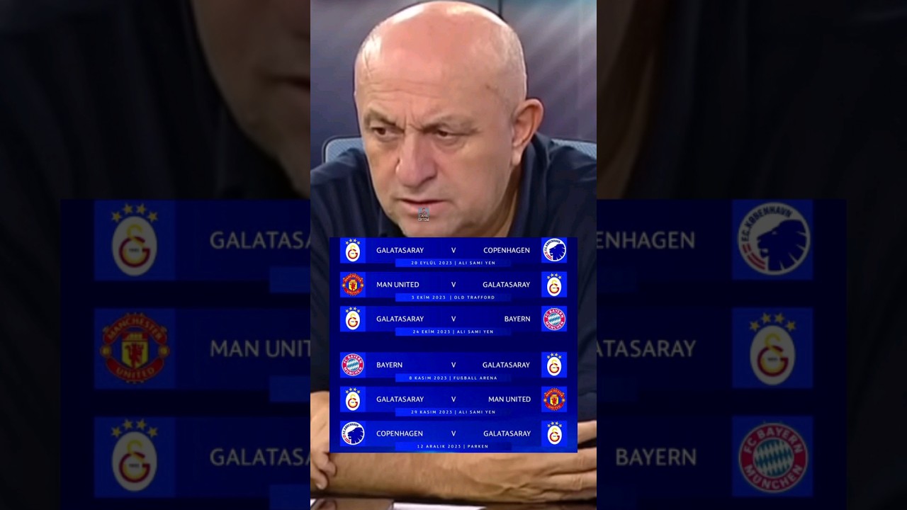 Sinan Engin, Galatasaray şampiyonlar ligi tahmini.