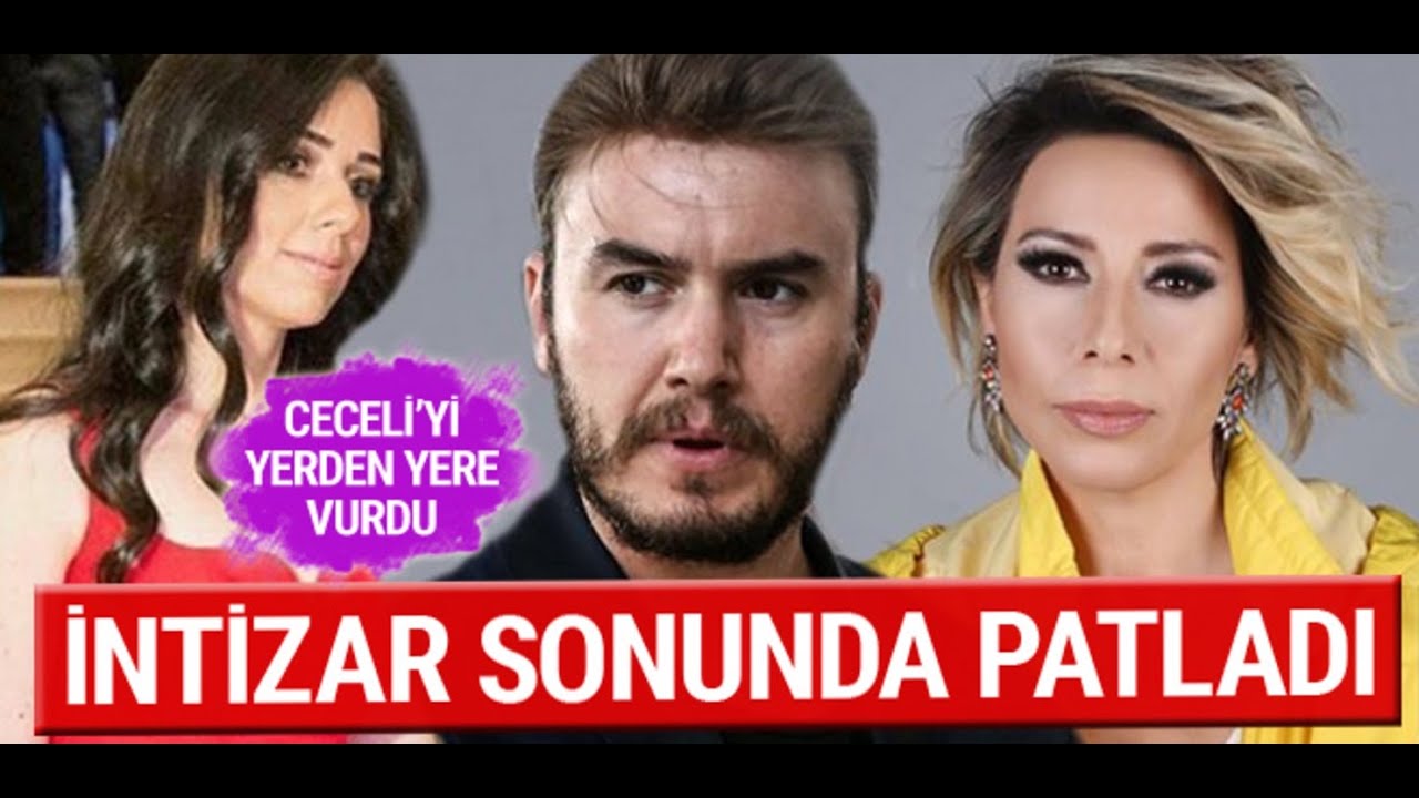 Sinem Gedik'le ilişki yaşadığı iddia edilen İntizar sessizliğini bozdu Ceceli'yi yerden yere vurdu