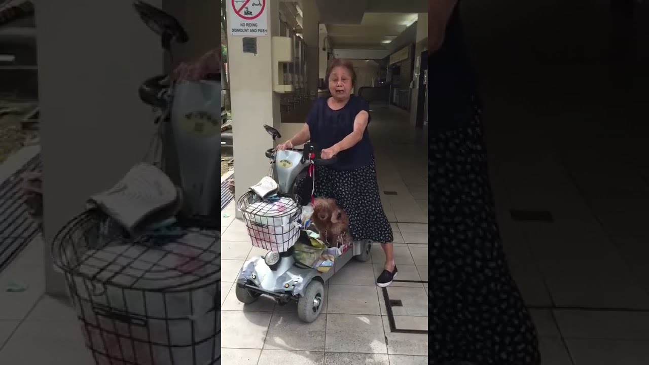 Singapore aunty refused to wear mask